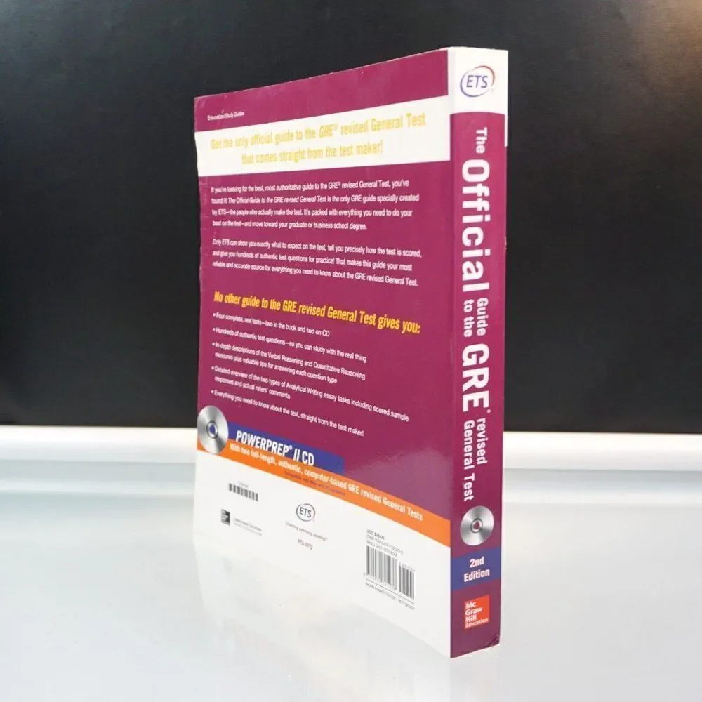 The Official Guide to the GRE Revised General Test 2nd Edition With CD 2012 PB